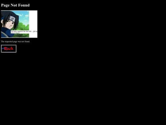 not_found screenshot