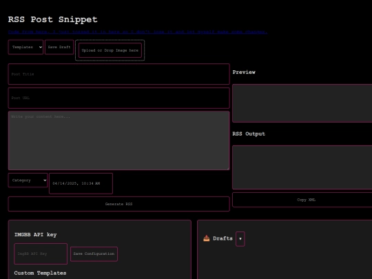 misc/rss-feed-thing screenshot