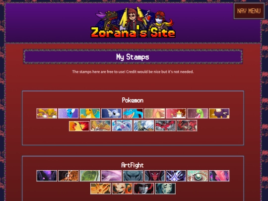 more/my-stamps screenshot