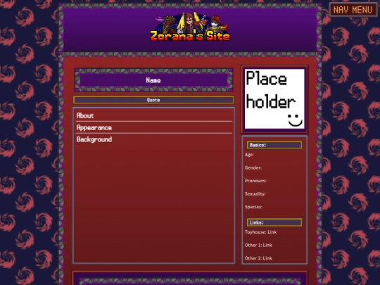 oc-char-pages/oc-template screenshot