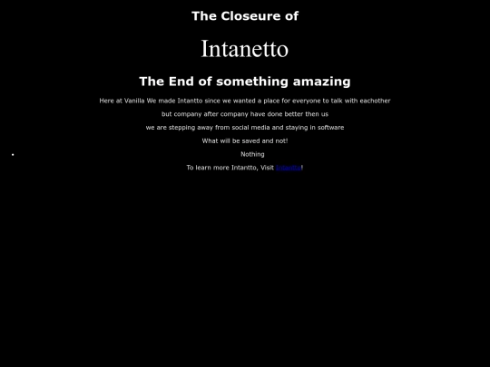 intantto screenshot