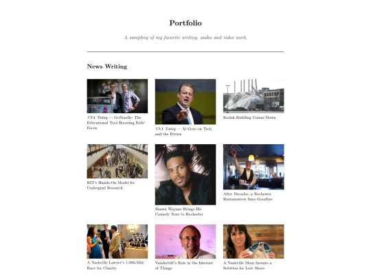 cv/portfolio screenshot