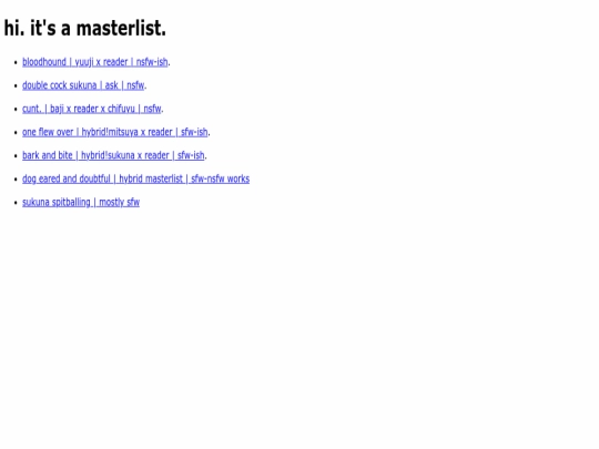 index screenshot