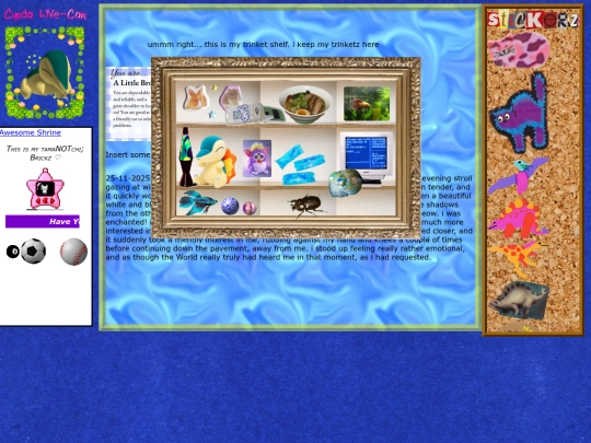links screenshot