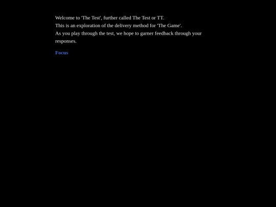 The Test screenshot