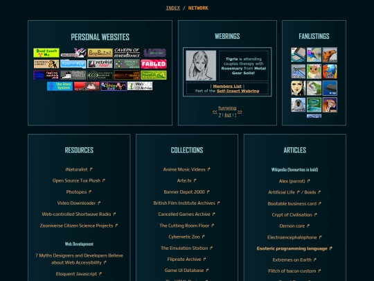 network screenshot