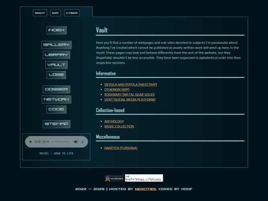 vault screenshot