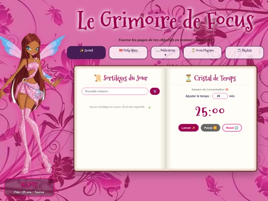 productivite screenshot