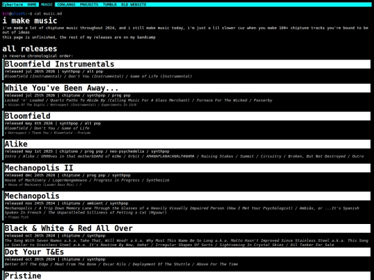 music screenshot