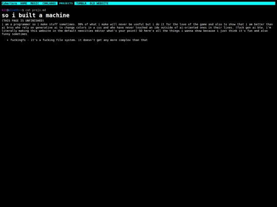 projs screenshot