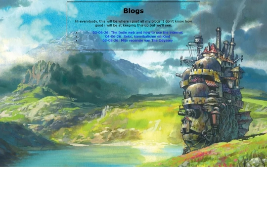 blogs screenshot
