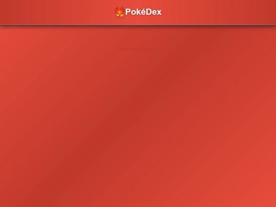 projects/pokedex screenshot