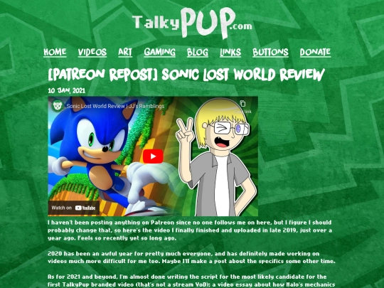 blog/posts/2021-01-10-Patreon-Sonic-Lost-World-Review screenshot