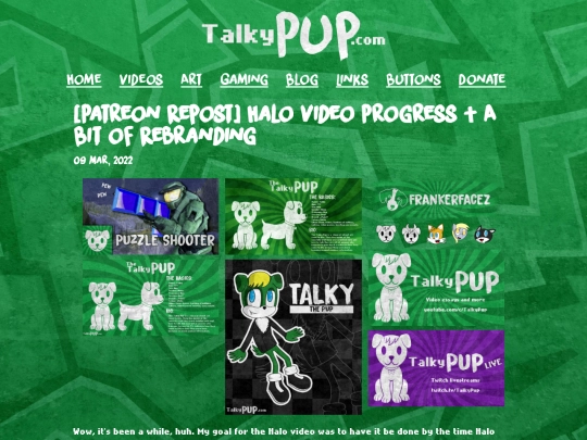 blog/posts/2022-03-09-Patreon-Halo-Video-Progress screenshot