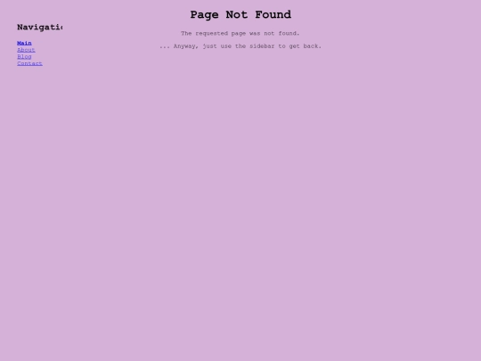 not_found screenshot