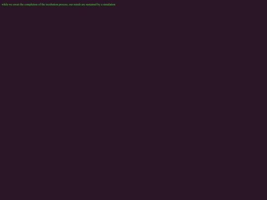incubation screenshot