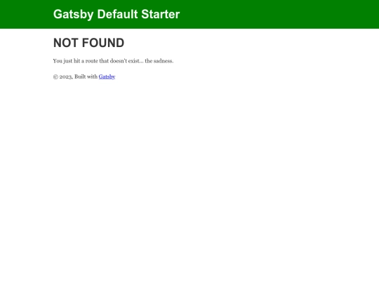 404 screenshot