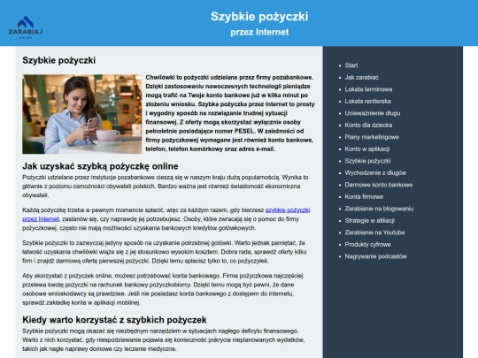 Szybkie-pozyczki screenshot