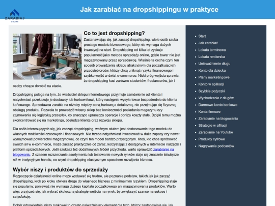 jak-zarabiac-na-dropshippingu-w-praktyce screenshot