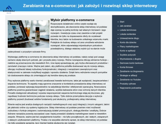 zarabianie-na-ecommerce-jak-zalozyc-i-rozwinac-sklep-internetowy screenshot