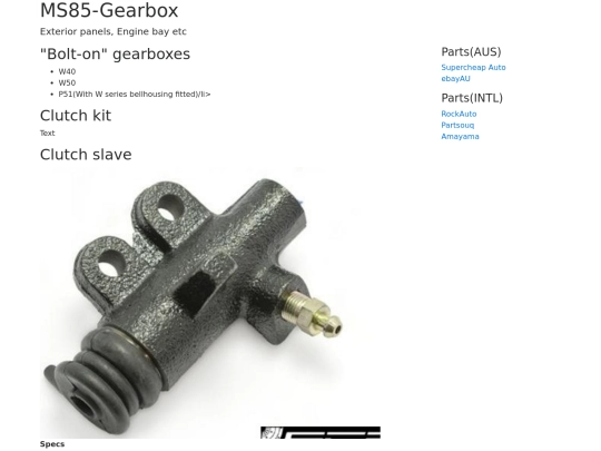 ms85/gearbox screenshot