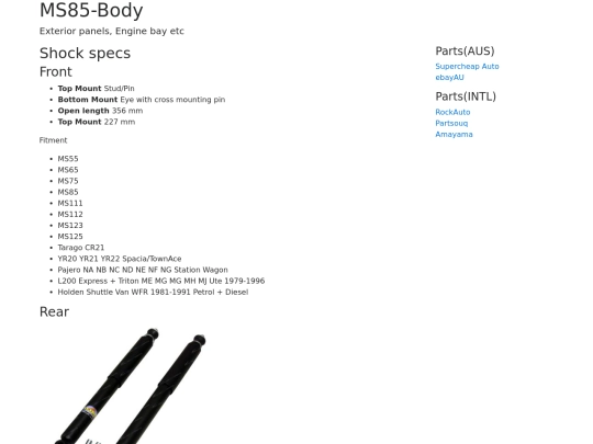 ms85/suspension screenshot