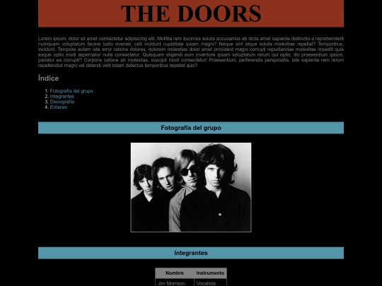 DoorsCSS screenshot