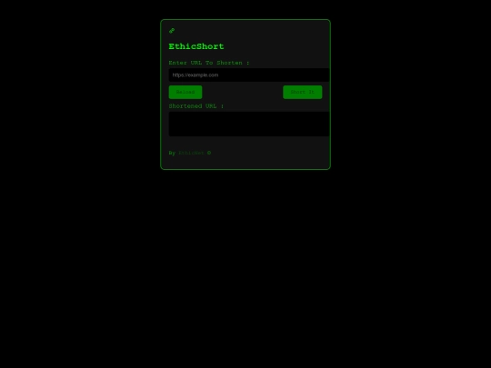 EthicShort screenshot