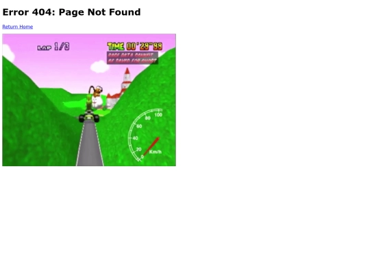 not_found screenshot
