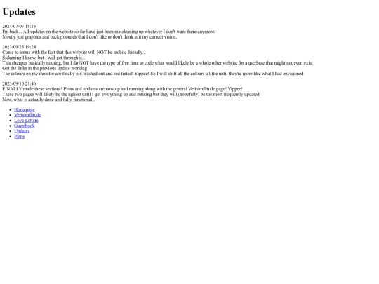 VerisimilitudeSub/updates screenshot