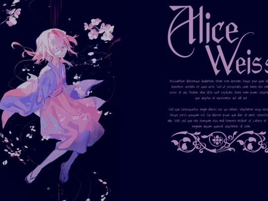 Alice Weiss/desc screenshot
