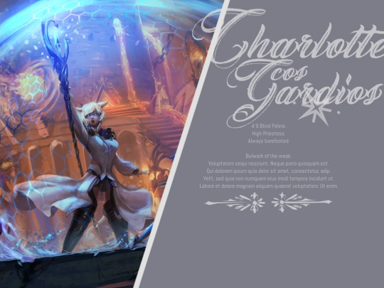 Charlotte cos Gardios 2 screenshot