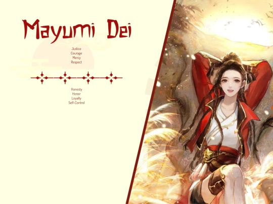 Mayumi Dei/desc screenshot