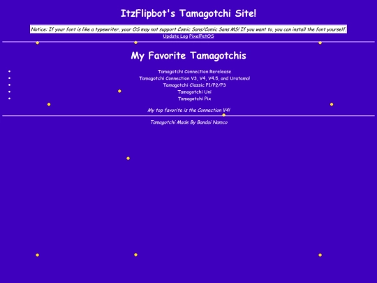 tamagotchi/new screenshot