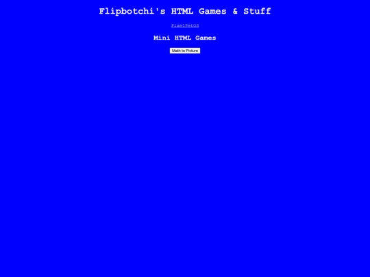 tamagotchi/pixelpetos/games screenshot