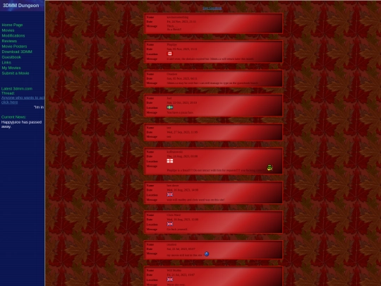 guestbook screenshot