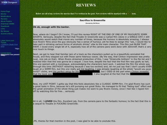 reviews screenshot