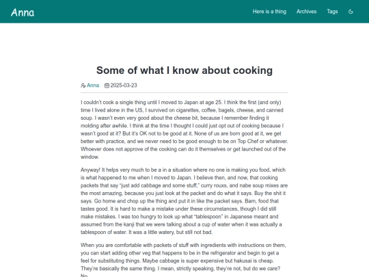 post/cooking screenshot