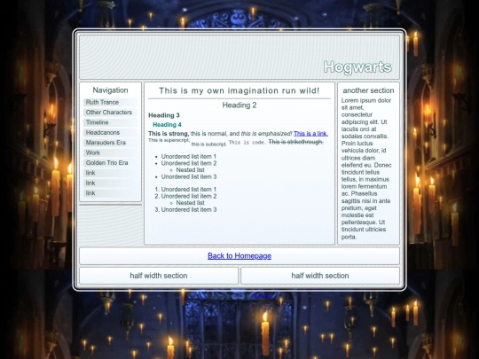 Hogwarts screenshot