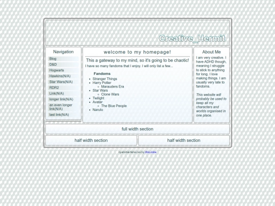 index screenshot