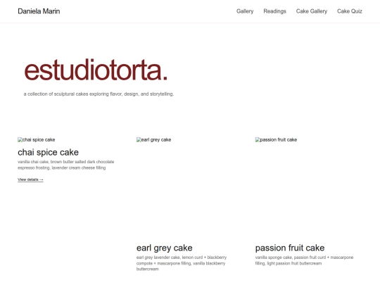 cakearchive/cake-gallery screenshot