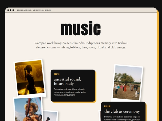 culturalarchive/music screenshot