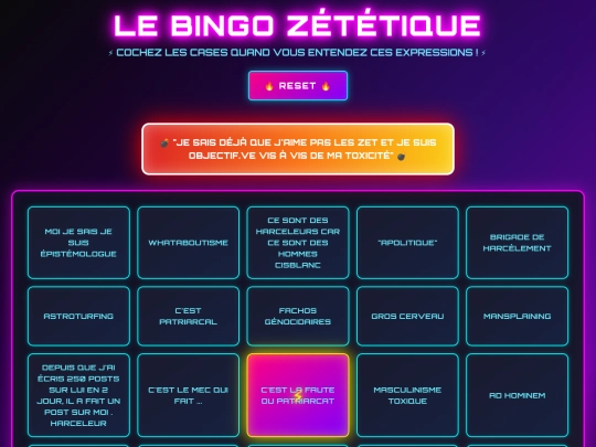 Bingo screenshot