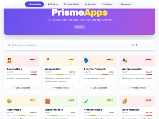 Prismeapp screenshot