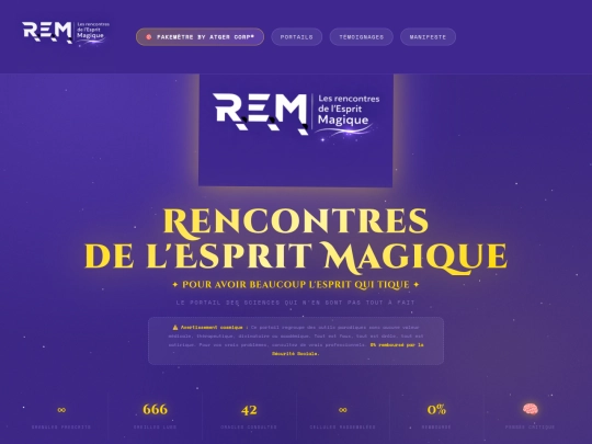 REM-portail-unifie screenshot