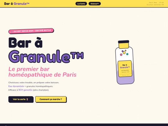 bar-a-granule screenshot