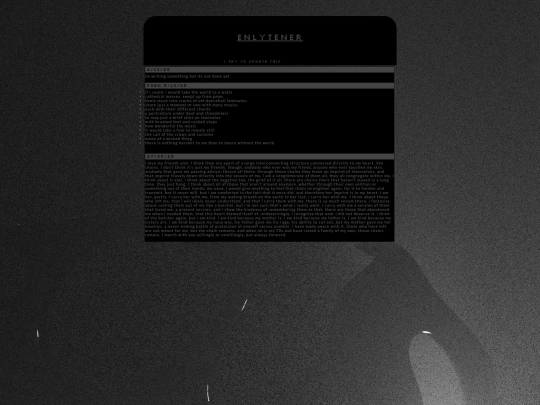 writing screenshot