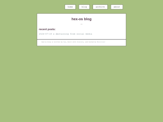 blog screenshot