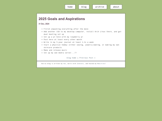 posts/2024-12-31-2025-Goals-and-Aspirations screenshot