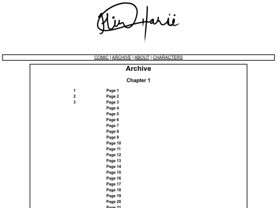archive screenshot